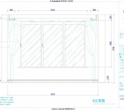 景明花苑B立面图